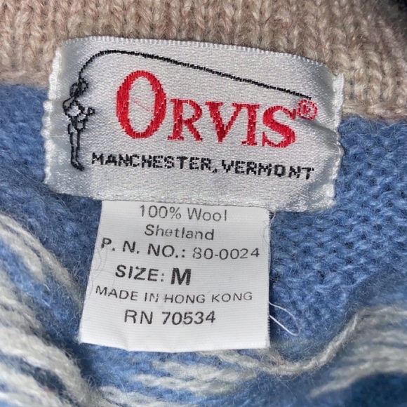 SOLD OUT Vintage Super Exclusive Orvis Cow Wool Sweater - Picture 6 of 6